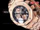 Copy HBF FACTORY Audemars Piguet Royal Oak Offshore Black Dial Rose Gold Case (3)_th.jpg